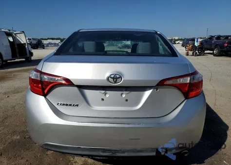 2015 Toyota Corolla L from USA, damaged, VIN 2T1BURHE9FC317730